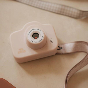 Цифровая камера Mrs. Ertha "Cam Cam Bouquet Silhouette", цветочный эскиз с пудровым